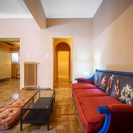 In Art Comfy Cultural Flat 3is Athènes